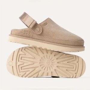 UGG Tan Suede Goldenstar Clogs Women’s Size 5.5